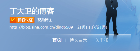 丁大卫是谁？丁大卫新浪博客网址
