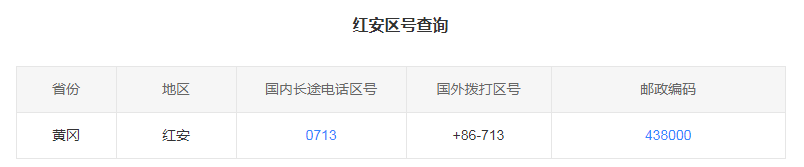 麻城区号是多少？麻城国内长途电话区号