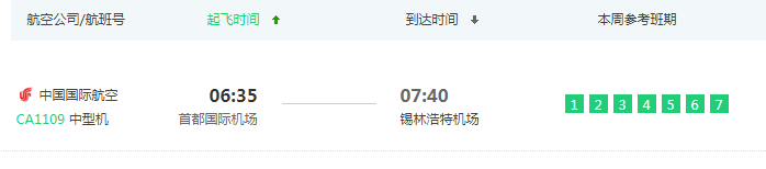 CA1109什么机型？CA1109的航空动态