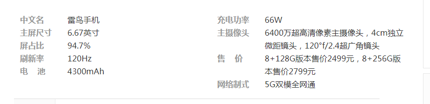 雷鸟手机官网—雷鸟手机简介